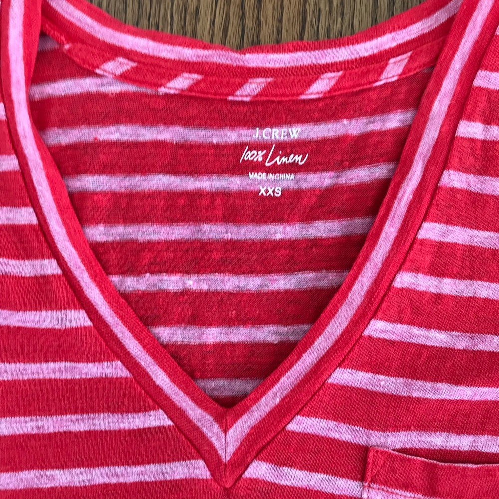 JCrew 100% Linen Tee